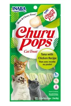 Superprijs Churu Cat Pops Tuna with Chicken 4x15g