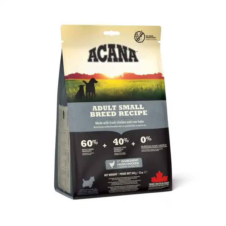 ACANA Adult Small Breed 340 g RECIPE Rechtstreeks Van De Fabrikant