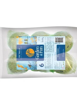 Goedkoop GARDEN FUN balení lojových koulí pro ptáky á 90g (6 ks v bal)