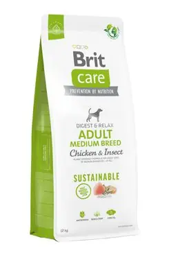 Alleen Vandaag Brit Care Dog Sustainable Adult Medium Breed 12kg