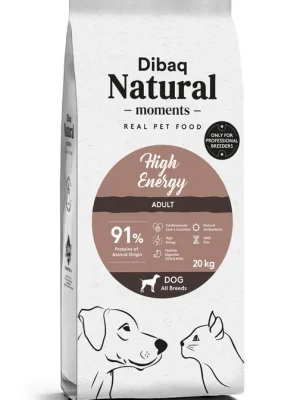 Actieprijs DIBAQ NATURAL BREEDER DOG High Energy 20kg