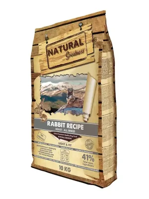 Natural Greatness Rabbit Recipe All Br.Light,Fit/králík 2 kg Direct Verzonden
