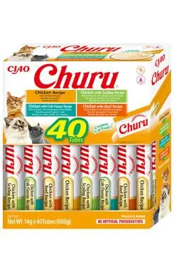 Churu Cat BOX Chicken Variety 40x14g Superprijs