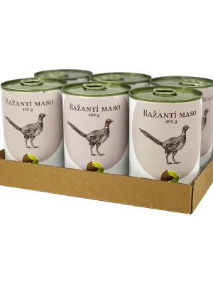 Voordeelprijs BOHEMIA Bažantí maso ve vlastní šťávě 400g Multipack 6x 400 g