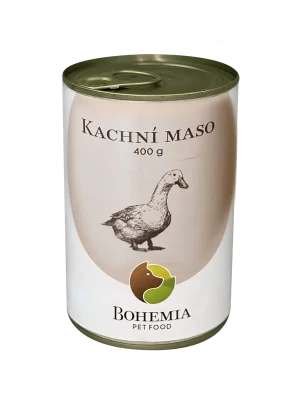 BOHEMIA Kachní maso ve vlastní šťávě 400g Nieuw