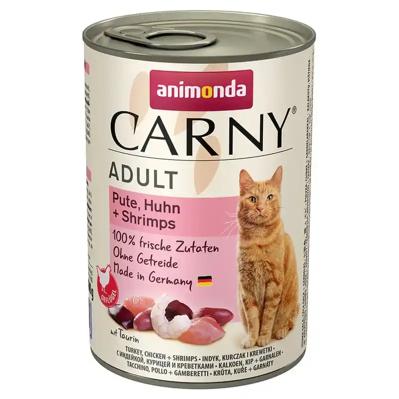 Meest Verkocht Carny Adult Hovězí & Krůta & Krevety 400g