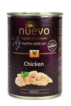 Nuevo Cat Adult kuře konzerva 400g Betaalbaar