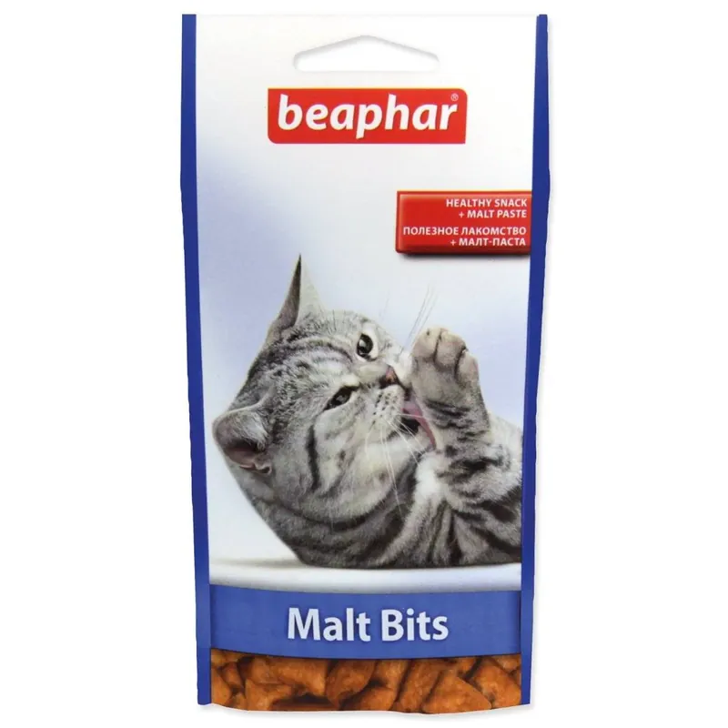 Beaphar Pochoutka Malt bits 35g Exclusieve Aanbieding