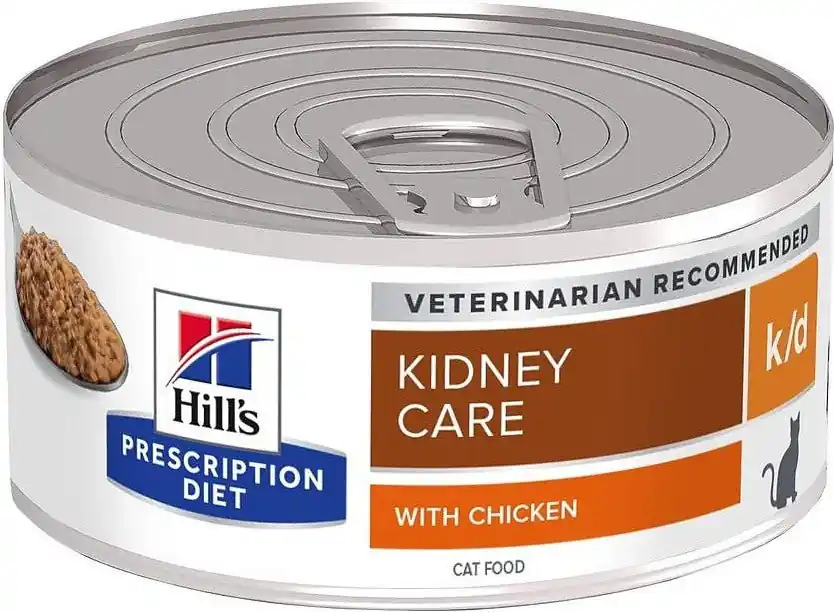 Laatste Kans Hill‘s Prescription Diet K/D Kidney Care Chicken 156g