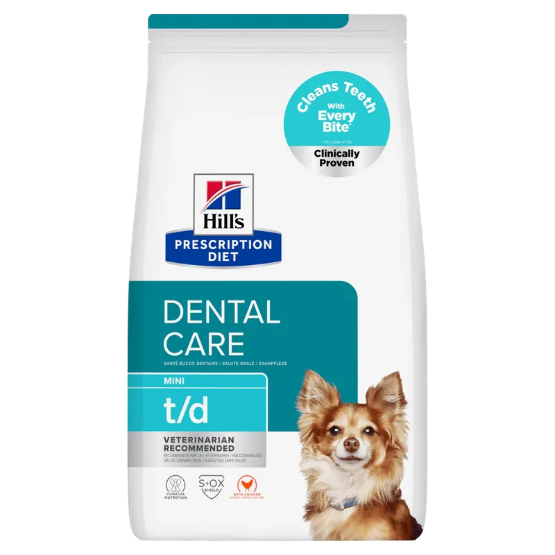 Bestseller Hill‘s Can. PD T/D Dental Care Mini 3kg