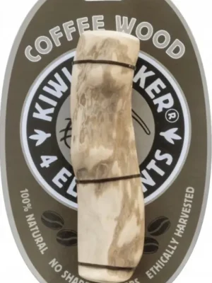 Direct Beschikbaar Hračka pes 4Elements Coffee Wood dřevo XL Kiwi - Hračka z dřevěného materiálu Coffee Wood, velikost XL