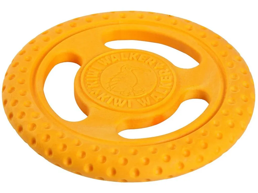 Hračka pes FRISBEE MAXI plov. z TPR oranžová Kiwi - Plovoucí frisbee, Maxi velikost, oranžová Betaalbaar
