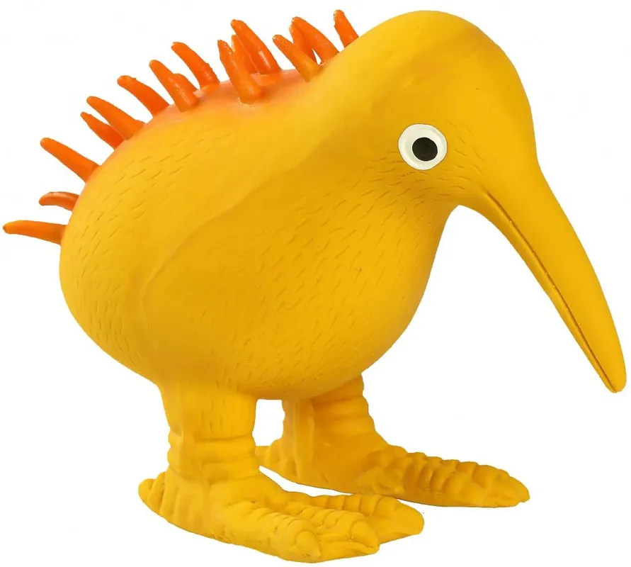 Hračka pes WHISTLE latex, pískací, oranžová 8,5 cm Kiwi - Latexová pískací hračka ve tvaru píšťalky, oranžová, 8,5 cm Direct Verzonden