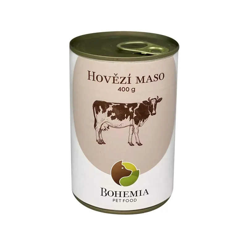 Merkproduct BOHEMIA MASO Hovězí ve vlastní šťávě 400g - Hovězí maso ve vlastní šťávě.