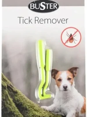 Háček na klíšťata plast zelené BUSTER 2ks Voordeelprijs