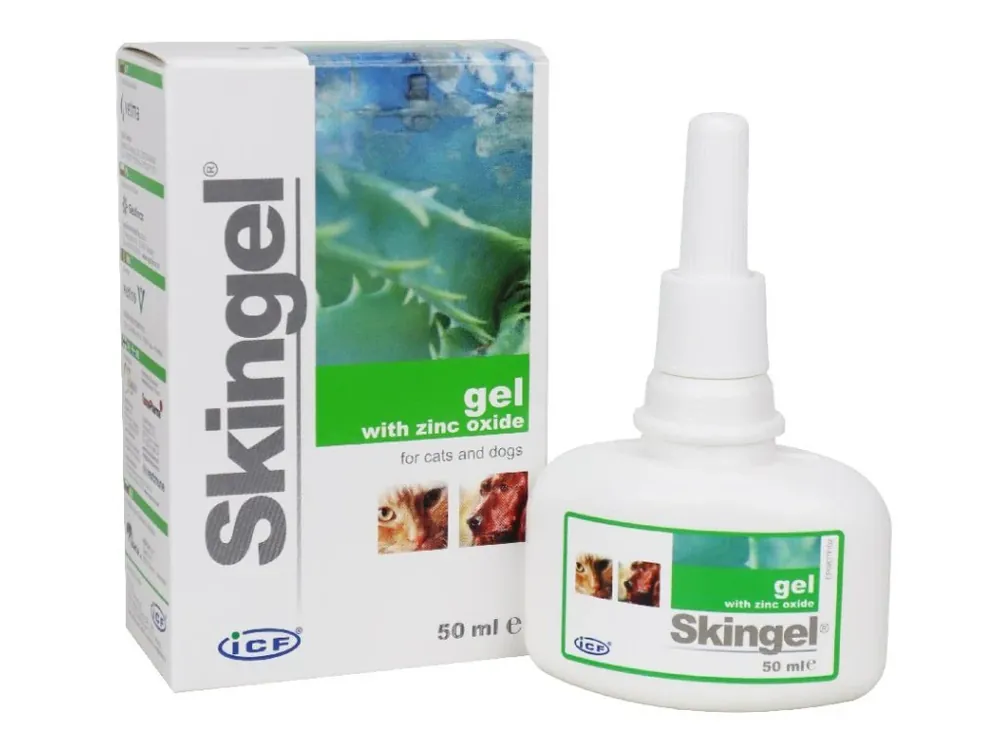Skingel pro psy a kočky 50ml - Dermatologický gel pro psy a kočky na hojení kůže Beste Prijs