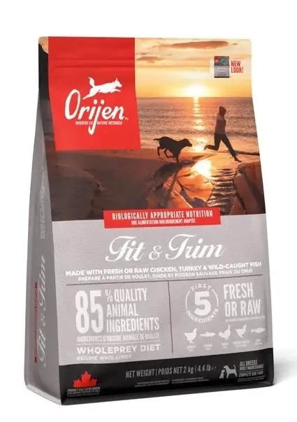 Superprijs Orijen Dog Fit&Trim 2kg - bezobilné krmivo pro psy