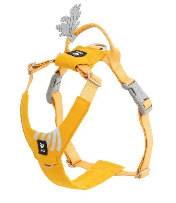 Betrouwbaar Postroj Hurtta Seeker medový 45-60cm - Postroj pro malé a střední psy