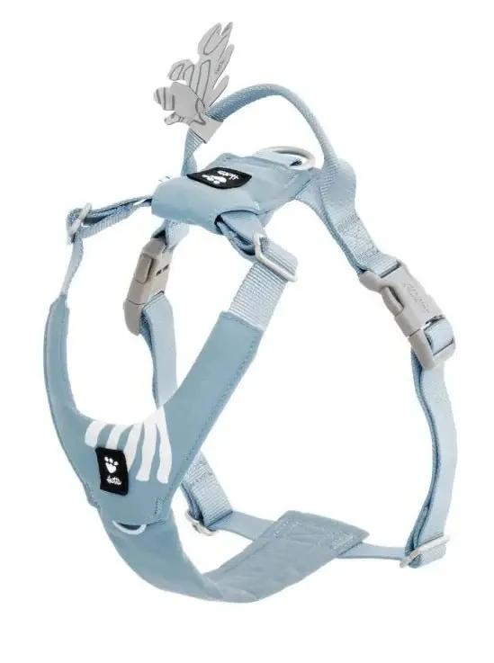 Postroj Hurtta Seeker ledově modrý 35-45cm - Postroj pro malé psy a štěňata Beste Prijs