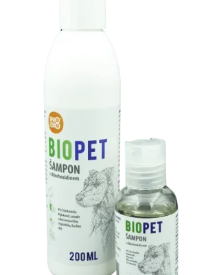 BIOPET Chlorhexidine šampon 4% 200ml - Dezinfekční šampon s 4% chlorhexidinem pro psy Premium