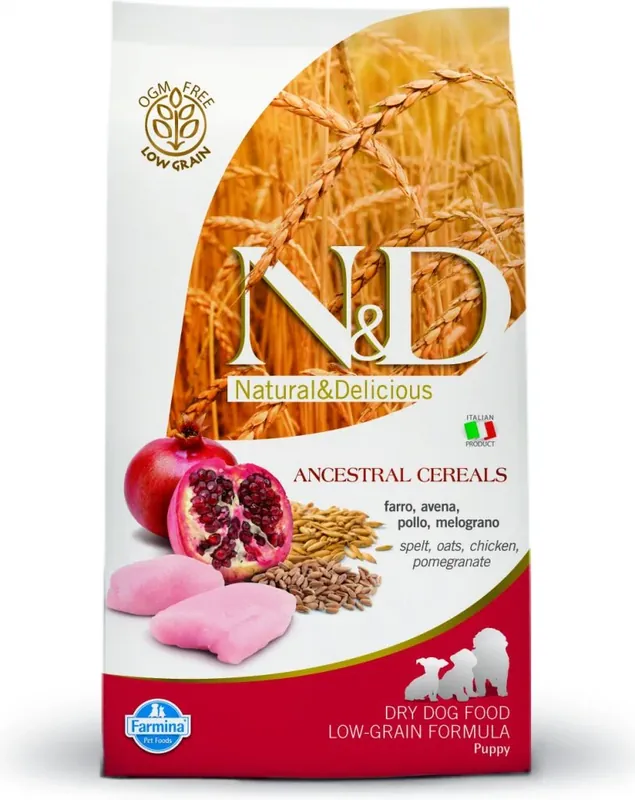 N&D LG DOG Puppy M/L Chicken & Pomegranate 12kg–štěněčí kuřecí krmivo Dagaanbieding