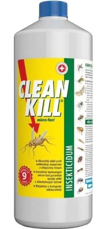 Clean Kill 1000ml – účinný insekticid proti parazitům Exclusieve Aanbieding