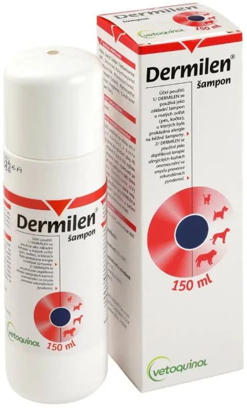 Betrouwbaar Dermilen šampon pro psy a kočky 150ml