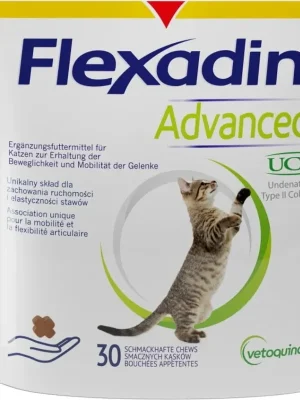 Finale Uitverkoop Flexadin Advanced žvýkací tablety pro kočky 30tbl