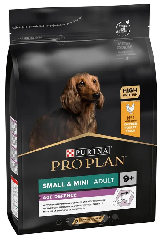 ProPlan Dog Adult 9+ Optiage Small&Mini Chicken 3kg – krmivo pro starší malé psy, kuřecí. Gecertificeerd