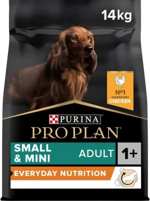 ProPlan Dog Adult Small&Mini EverydayNutr Chicken 14kg – krmivo pro malé psy na každý den, kuřecí. Voordeelprijs