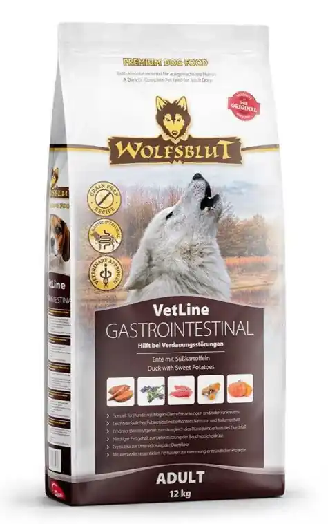 Wolfsblut Dog VetLine Gastrointestinal 12kg Flitsaanbieding