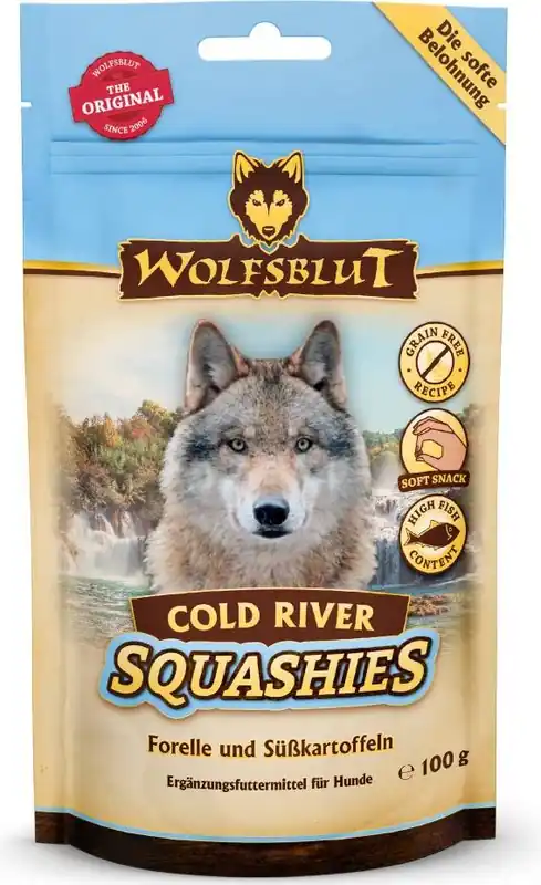 Nieuw Wolfsblut Dog Squashies Cold River 100g – pamlsky s rybím masem pro psy
