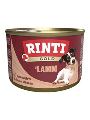 Korting Rinti Dog Gold konzerva jehně 185g