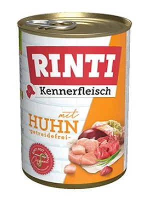 Rinti Dog Kennerfleisch konzerva kuře 400g Seizoensaanbieding