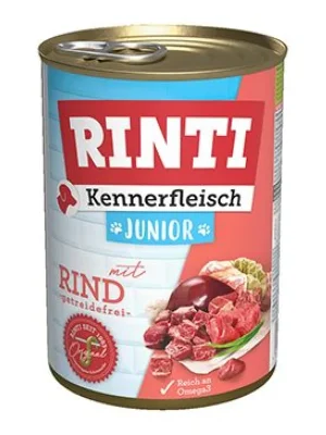 Nieuw Rinti Dog Kennerfleisch konzerva Junior hovězí 400g