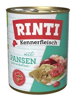 Rinti Dog Kennerfleisch konzerva žaludky 800g Laatste Kans