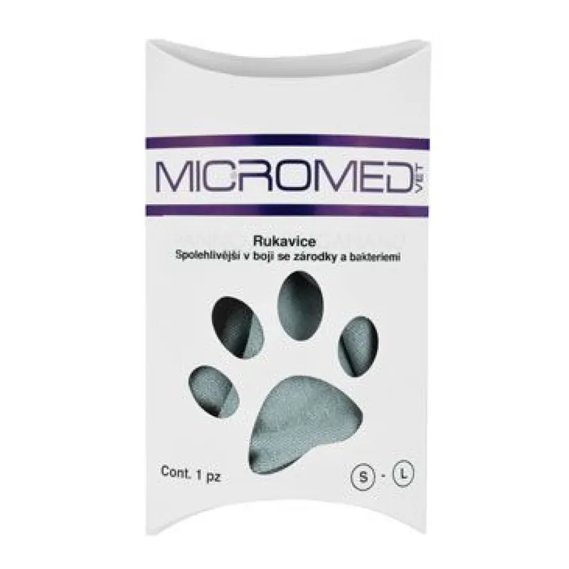 Seizoensaanbieding Rukavice VET MICROMED ošetřující, čístící L
