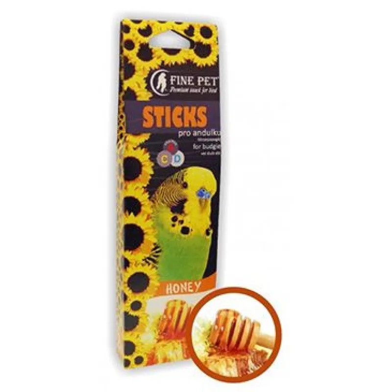 Koop Vandaag FINE PET Tyčinka Andulka Medová 2ks/110g