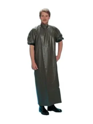 Porodní plášť zelený, krátký rukáv,suchý zip 140cm 1ks Gecertificeerd