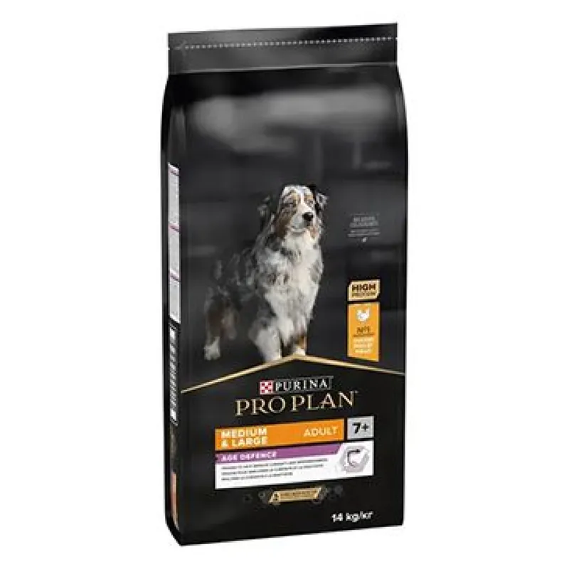 Favoriet ProPlan Dog Adult 7+ Optiage Medium&Large Chicken 14kg