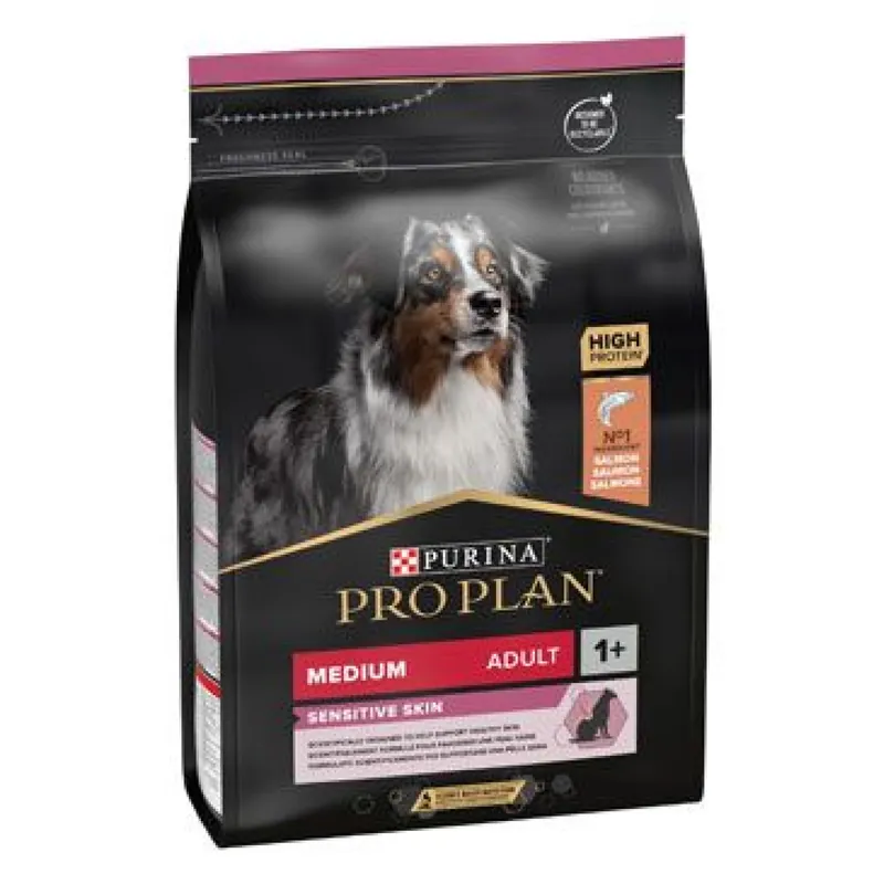 Hoge Kwaliteit ProPlan Dog Adult Medium SensitiveSkin Salmon 3kg