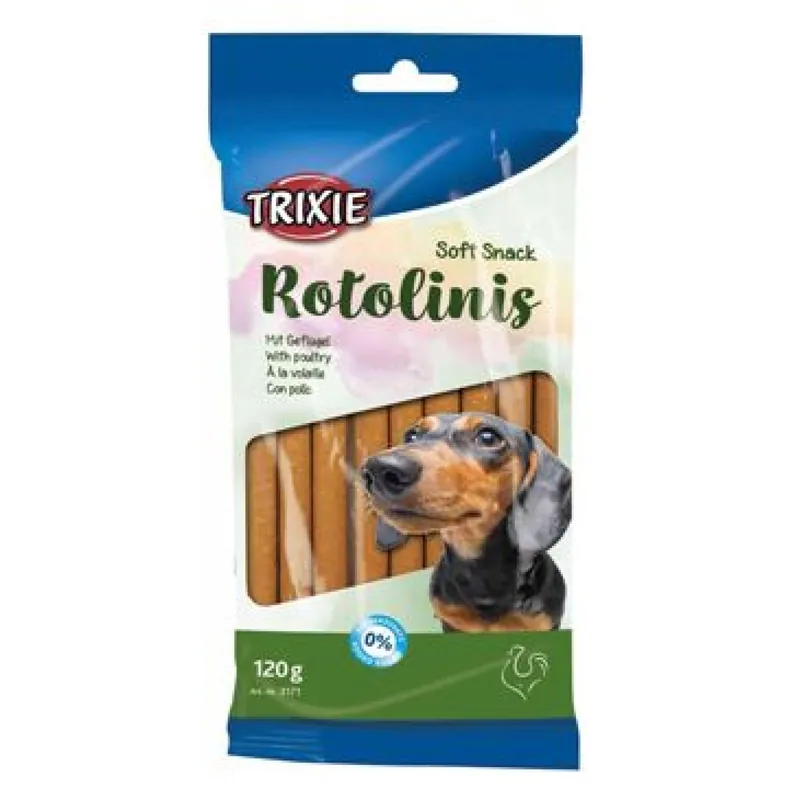 Lage Kosten Pochoutka Soft Snack ROTOLINIS drůbeží12ks,120g/12cmTR