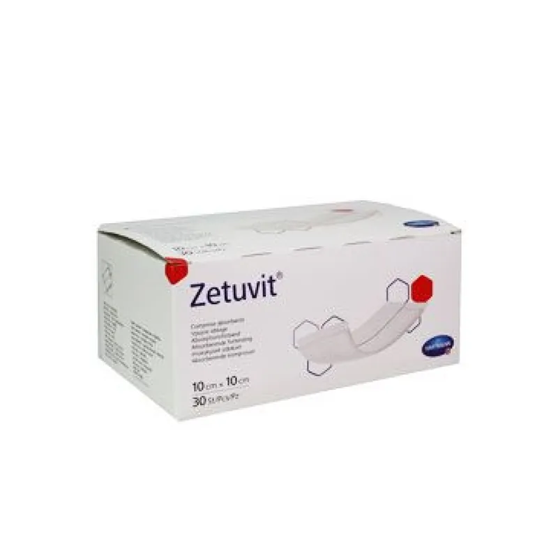 Kompres Zetuvit 10x10cm/30ks nesterilní Laatste Versie