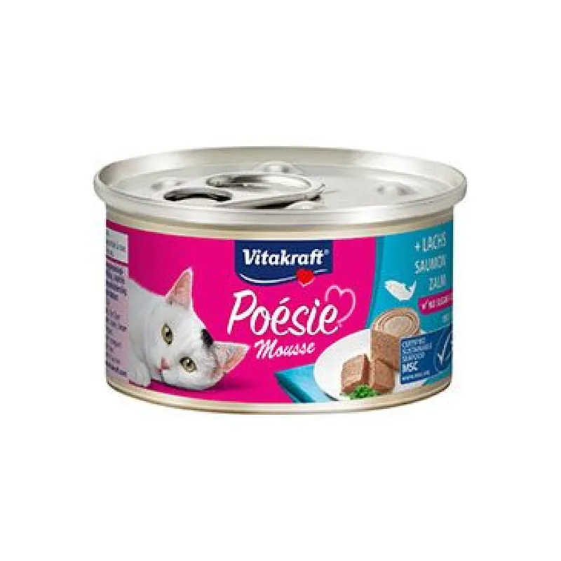 Vitakraft Cat Poésie Paté konz. paštika losos 85g Exclusieve Aanbieding