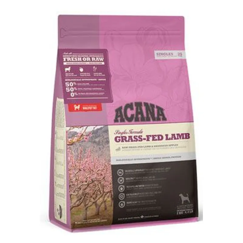 Acana Dog Grass-Fed Lamb Singles 2kg Seizoensaanbieding