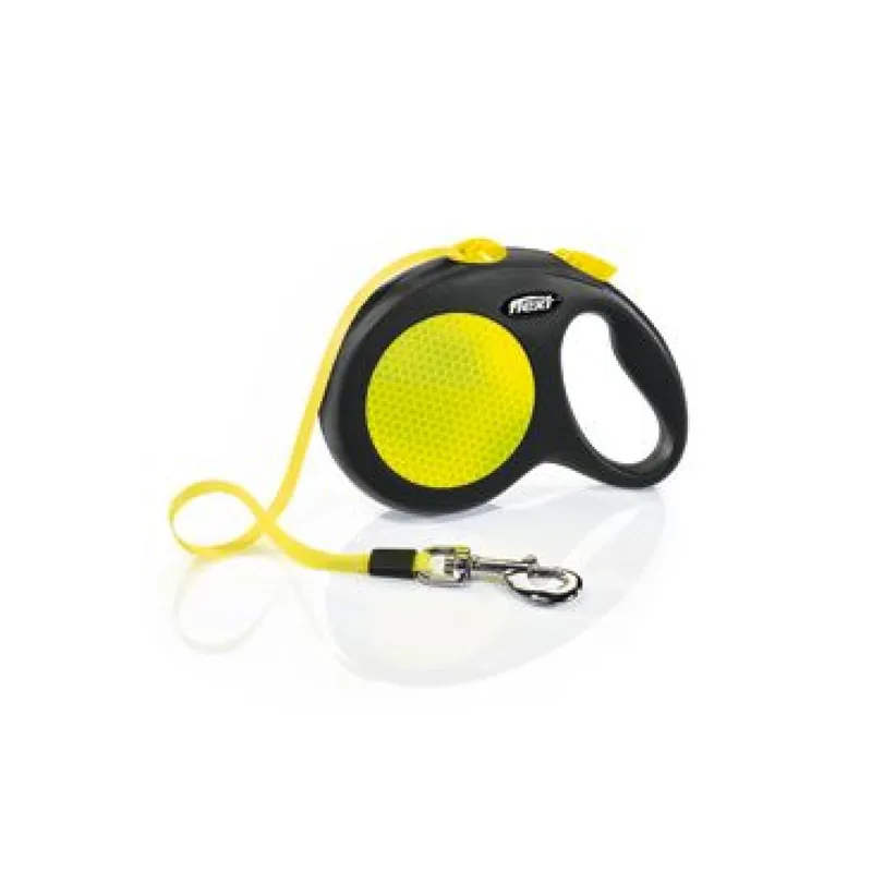 Laatste Versie Vodítko FLEXI Neon L 5m/50kg Pásek NEW