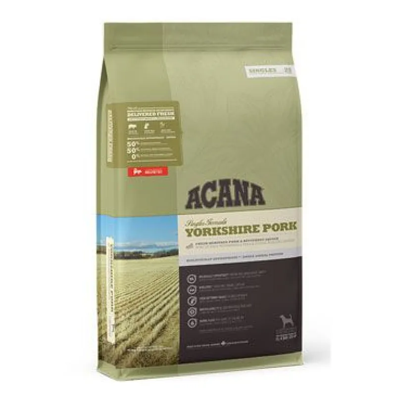 Acana Dog Yorkshire Pork Singles 11,4kg Betrouwbaar