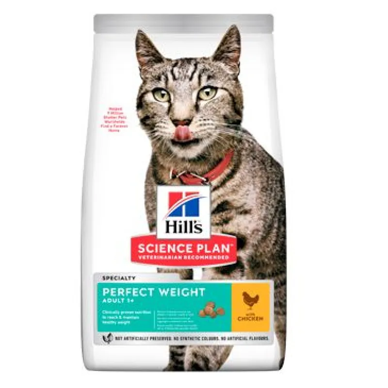 Hill‘s Fel. SP Adult Perfect Weight Chicken 7kg Meest Verkocht