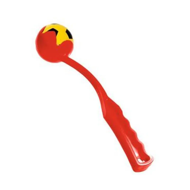 Goedkoop Hračka pes Házedlo 32cm oranž./červ. KAR