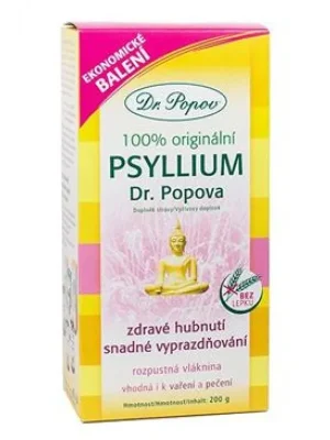 Dr.Popov Psyllium bylinný syp 200g Flitsaanbieding